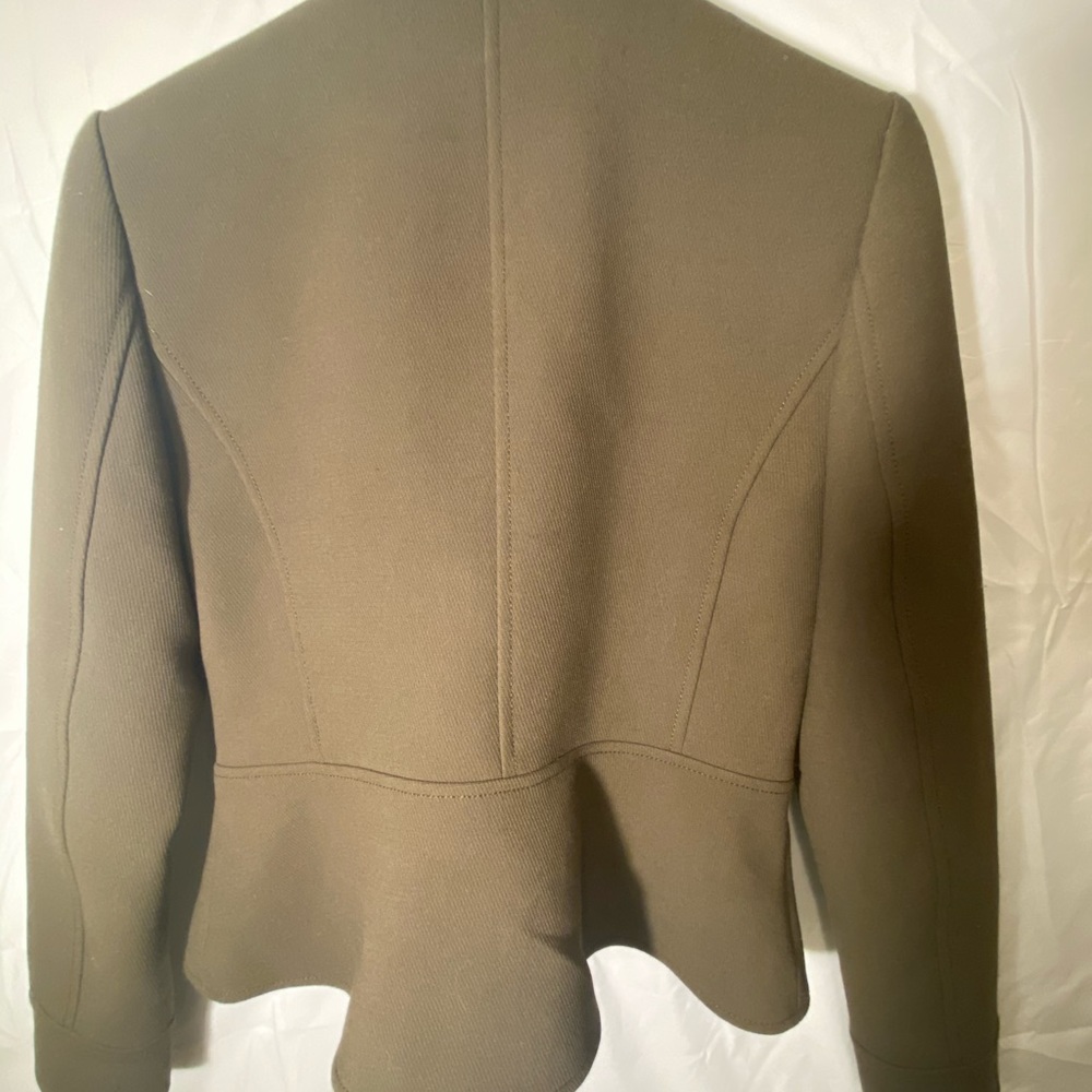 Ann Taylor olive blazer jacket, size 2 - Picture 8 of 8
